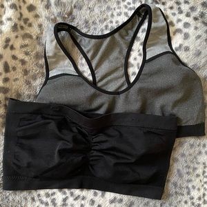🌸Bundle~ Bandeau Bra and Racerback Sports Bra